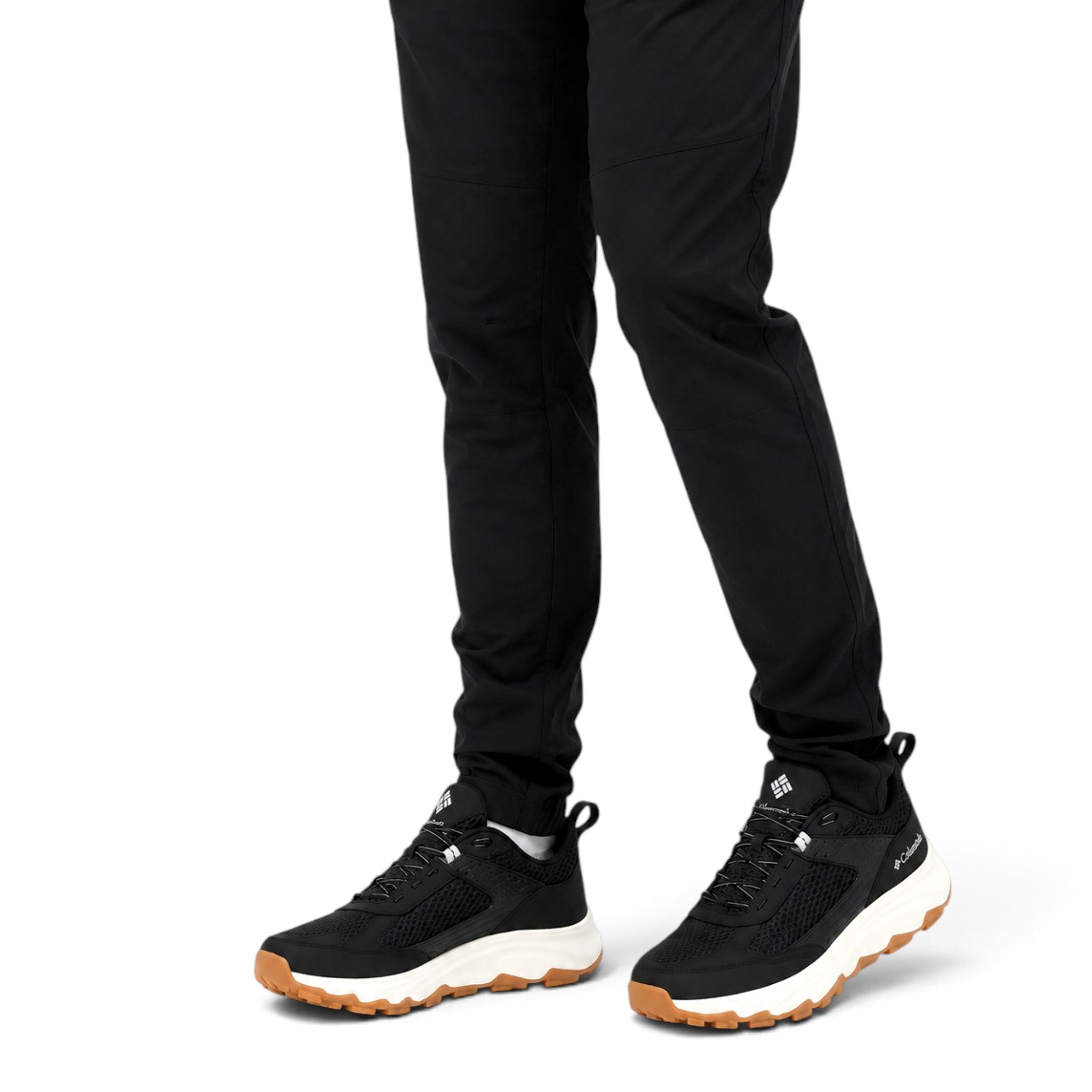 Tenis Columbia Outdoor Hombre Negro Suela Track