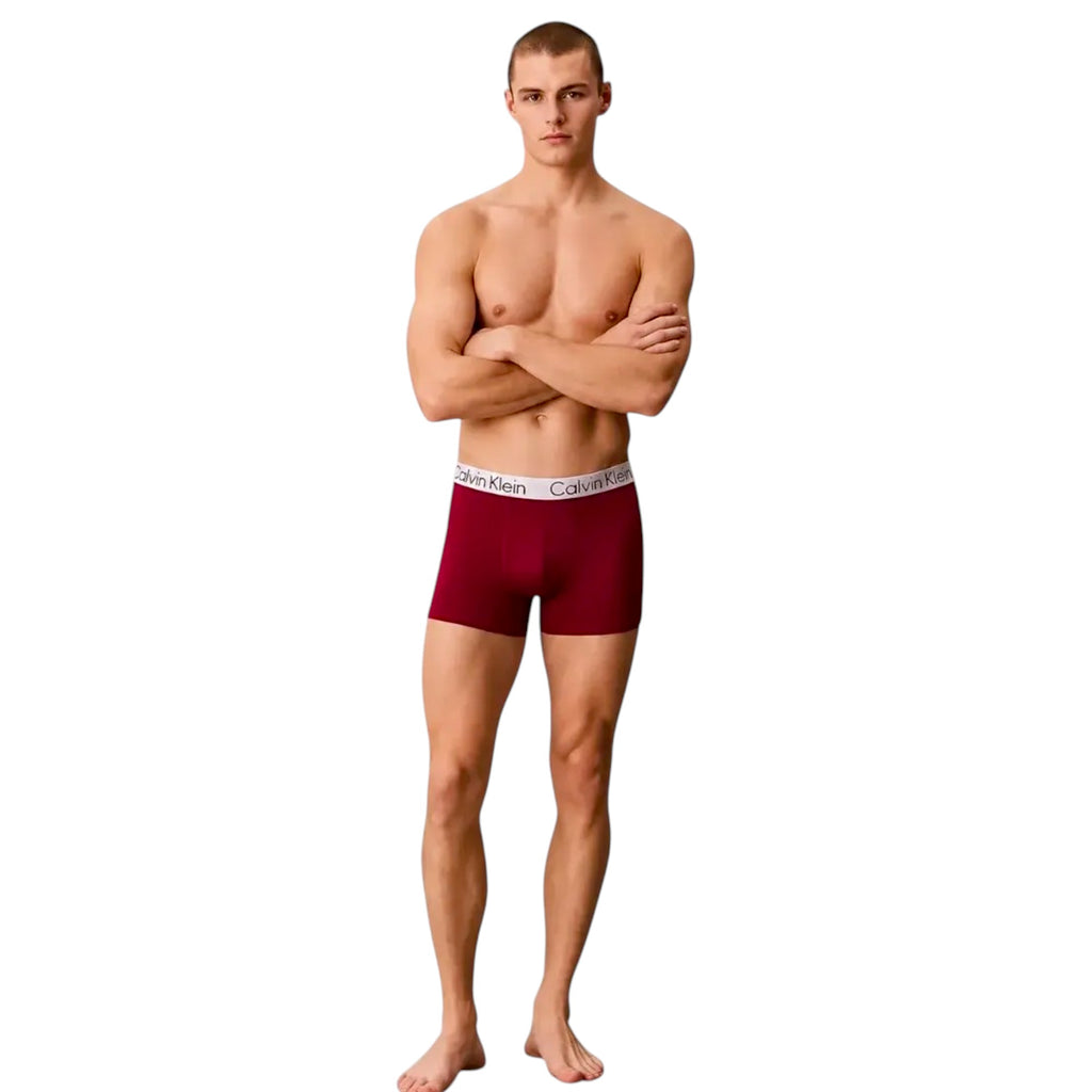 Pack De 4 Boxers Calvin Klein Trunk De Microfibra