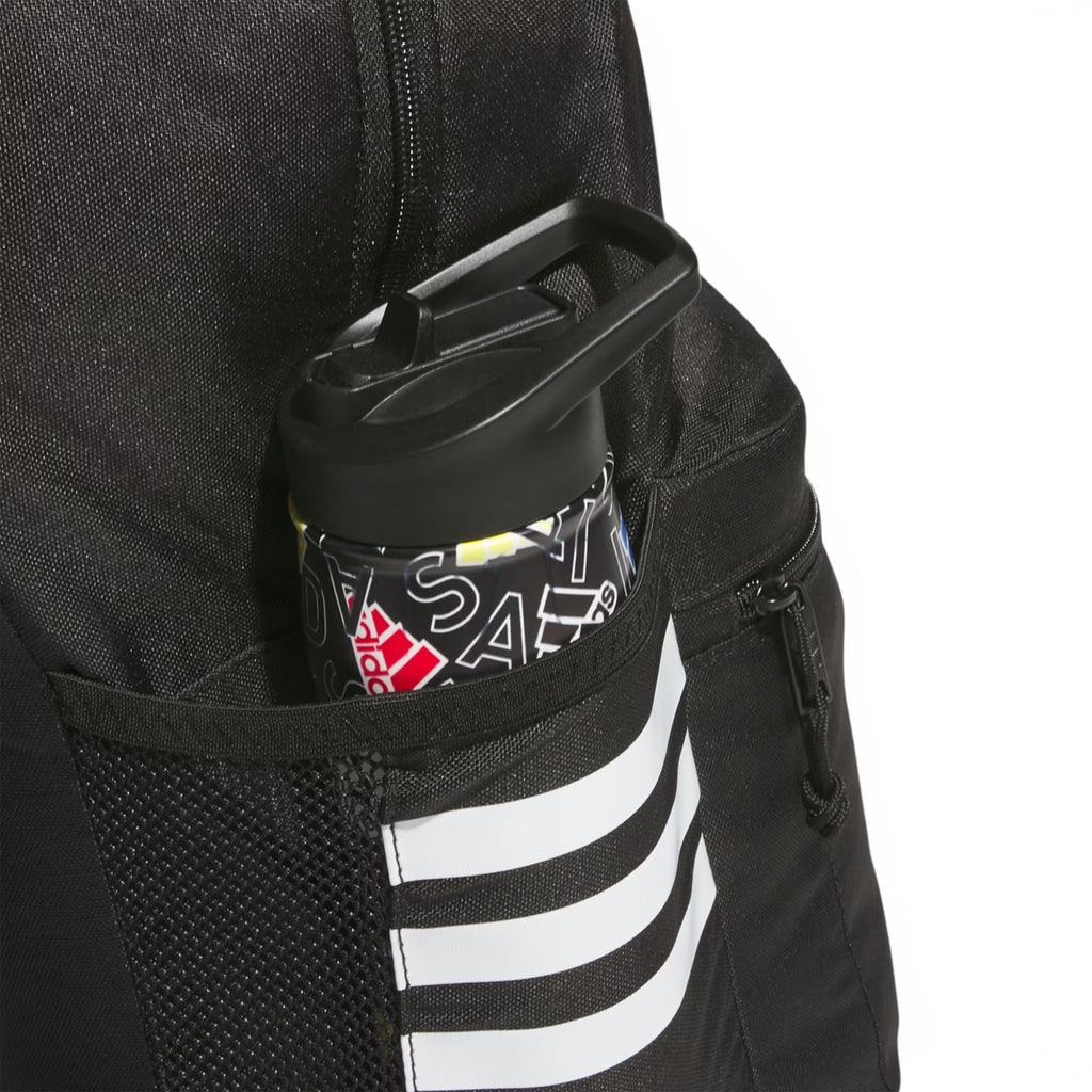 Mochila Adidas Classic Future Icons Negra con 3 Franjas