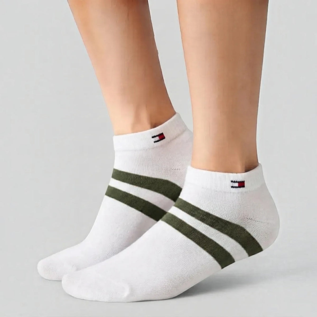 tommy hilfiger calcetas modelo xm6164 pack 3 pares para mujer
