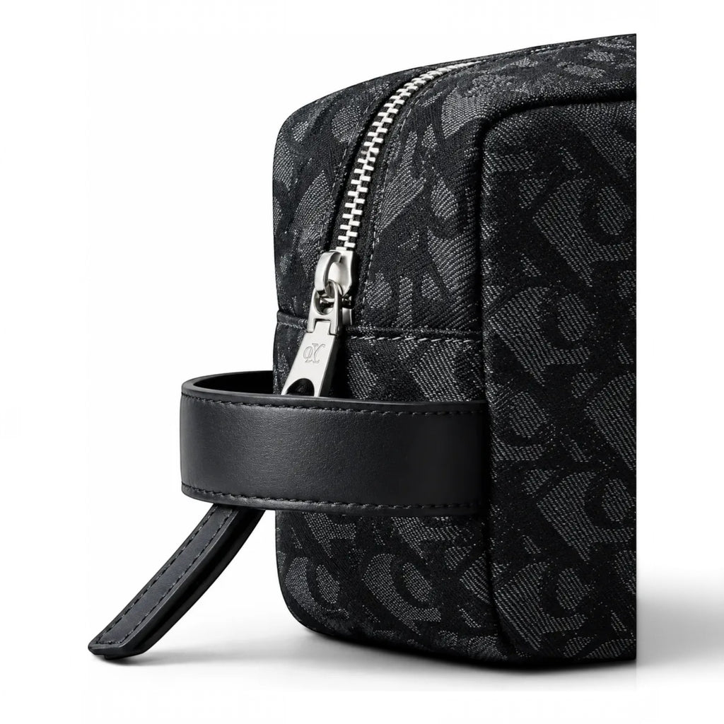 Calvin Klein Bolsita Pequeña Practica Monograma Negro Urbana Original