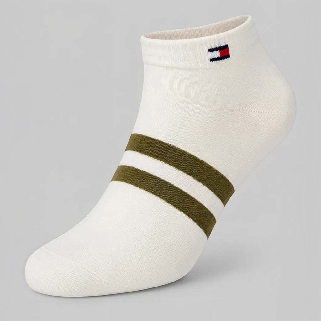 tommy hilfiger calcetas modelo xm6164 pack 3 pares para mujer