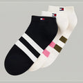 tommy hilfiger calcetas modelo xm6164 pack 3 pares para mujer