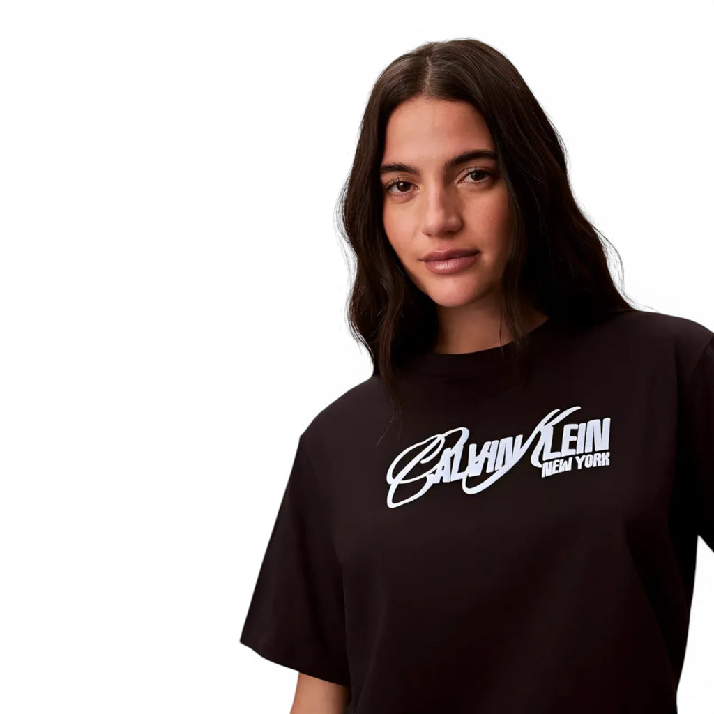 Playera Calvin Klein New York Script Logo