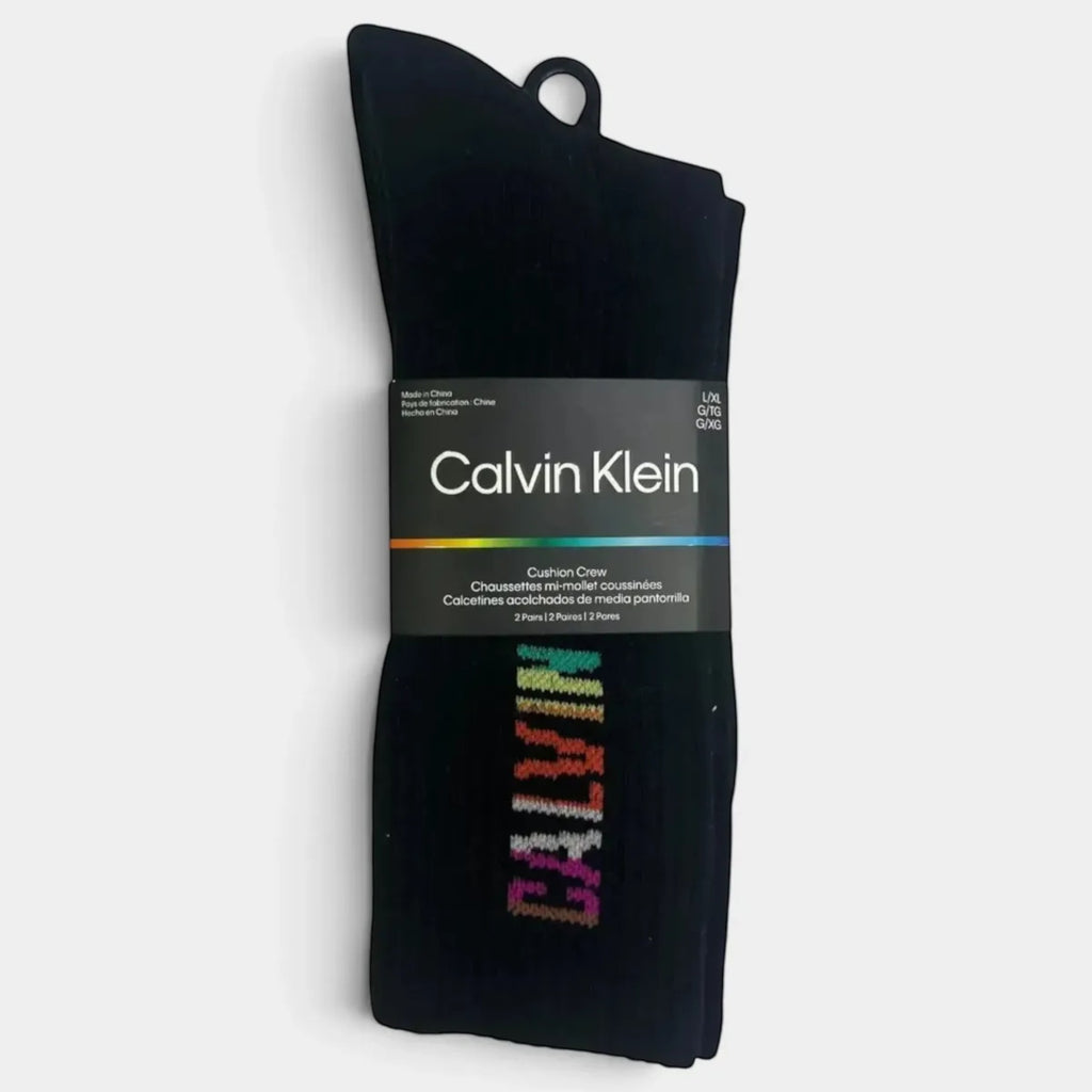 calvin klein calcetas modelo 1002 negro blanco unisex
