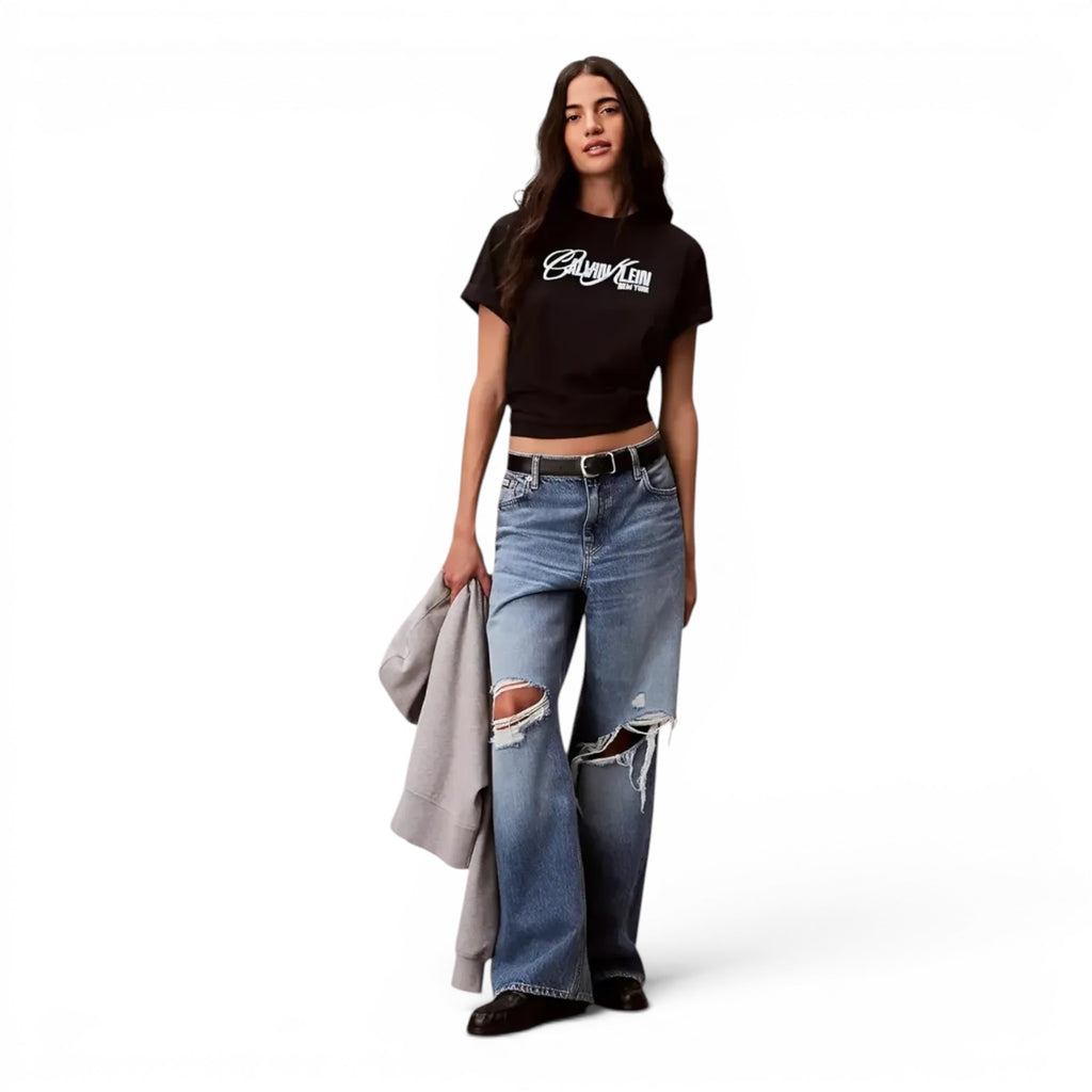 Playera Calvin Klein New York Script Logo