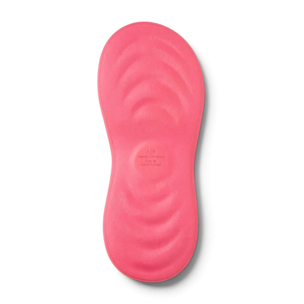 Sandalia Armani Exchange A|X Rosa Para Mujer Comoda Ligera