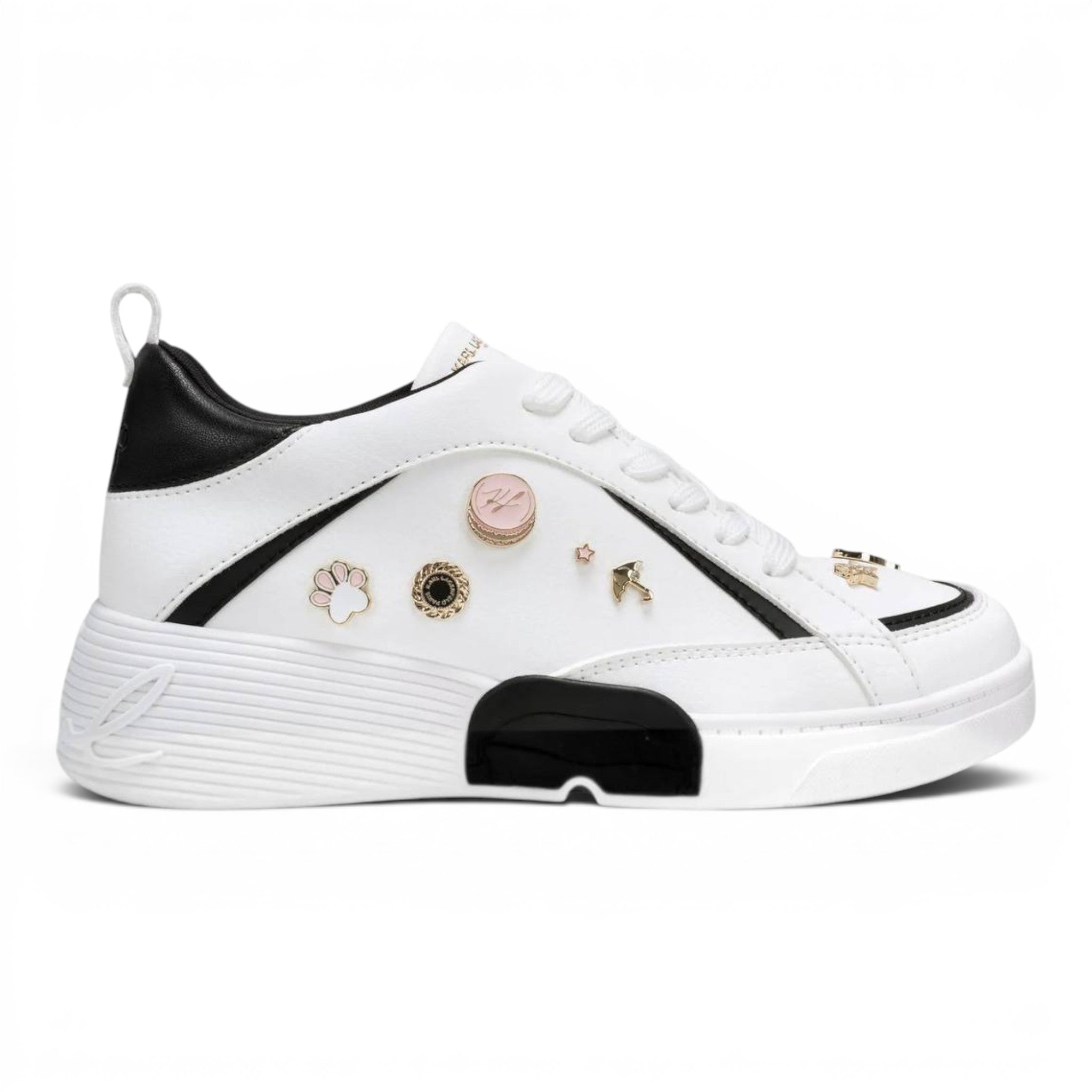 Tenis Karl Lagerfeld Paris Blancos Con Pines Para Mujer