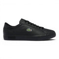 Tenis Lacoste Powercourt Piel Negra Casuales Hombre