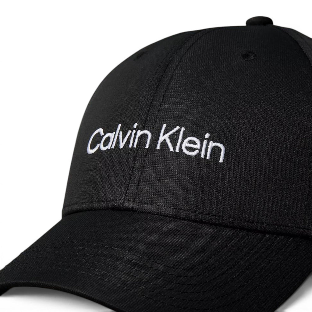 Gorra Calvin Klein Logo Bordado Frontal Negra