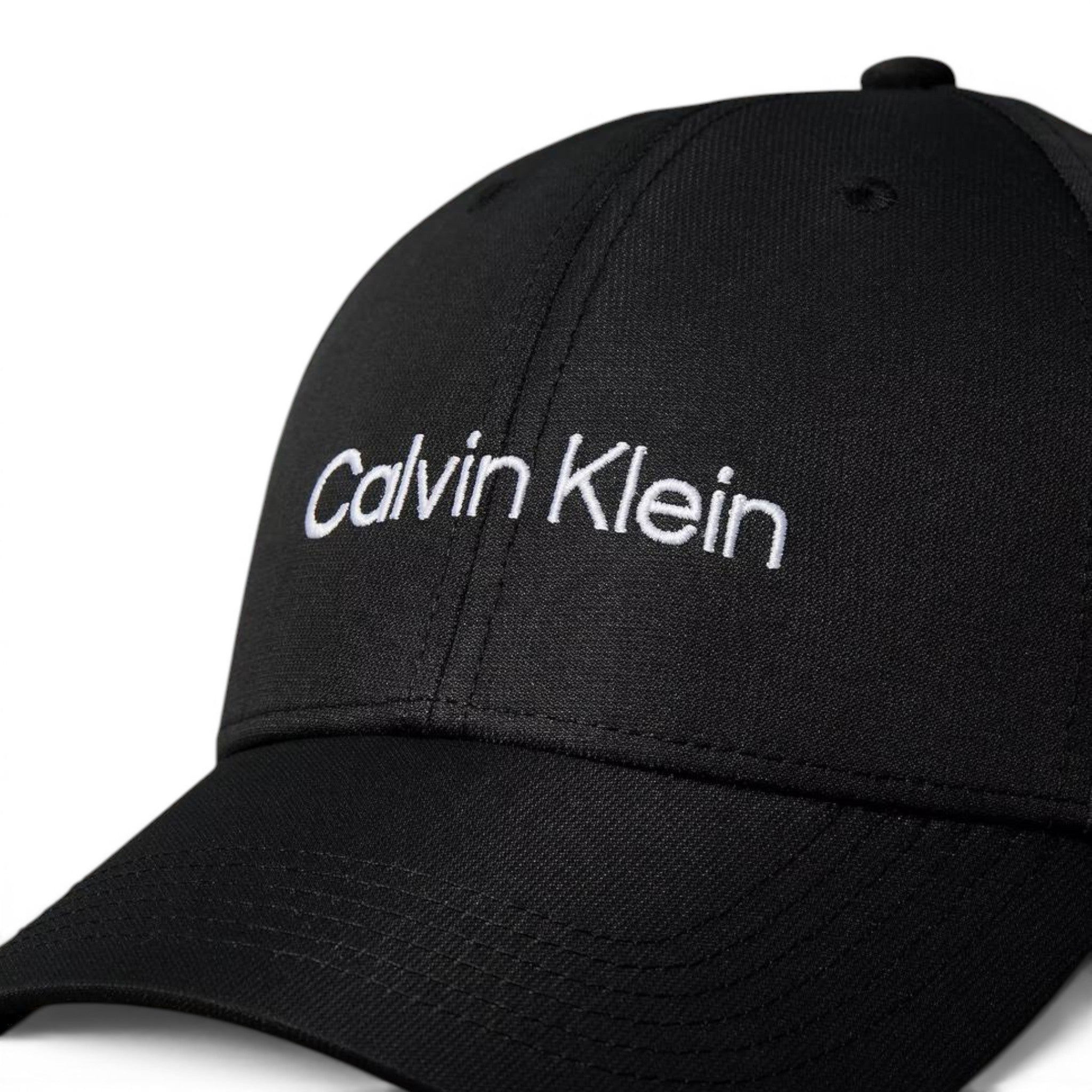 Gorra Calvin Klein Logo Bordado Frontal Negra
