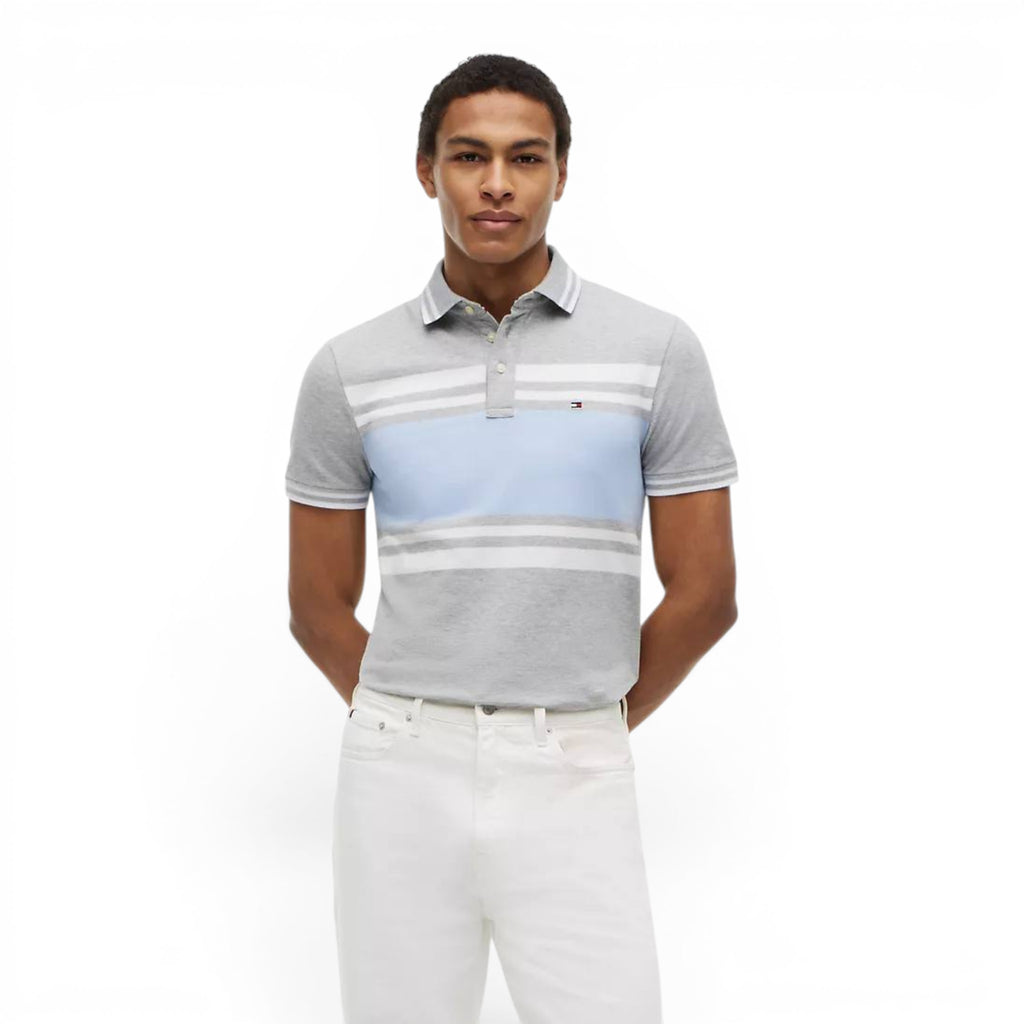 Playera Polo Tommy Hilfiger Chest Stripe