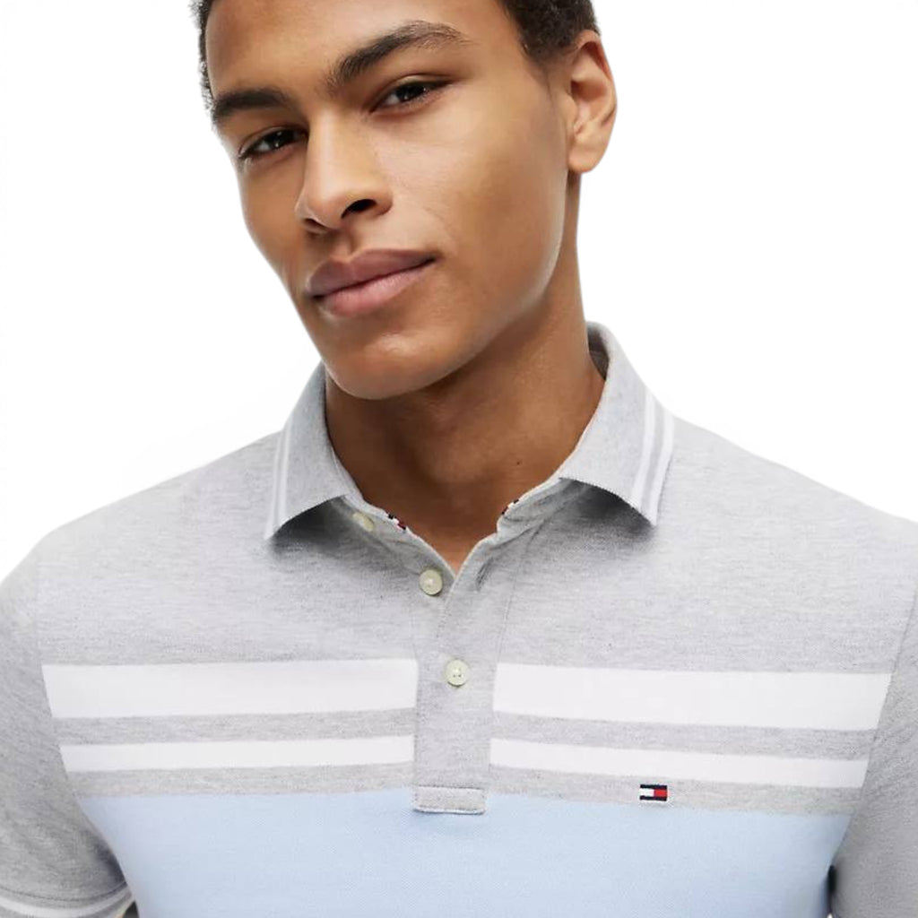 Playera Polo Tommy Hilfiger Chest Stripe