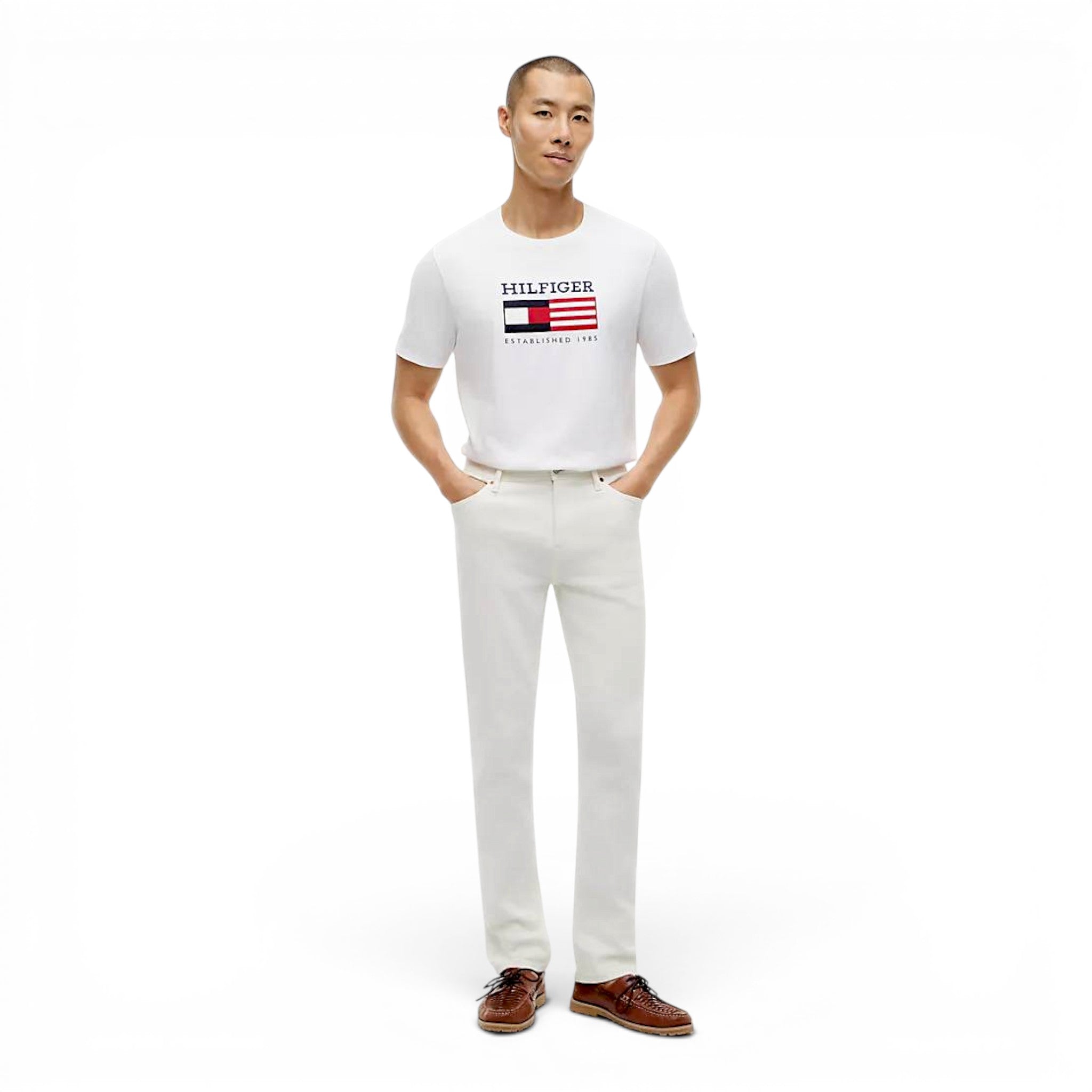 Playera Tommy Hilfiger Flag Logo