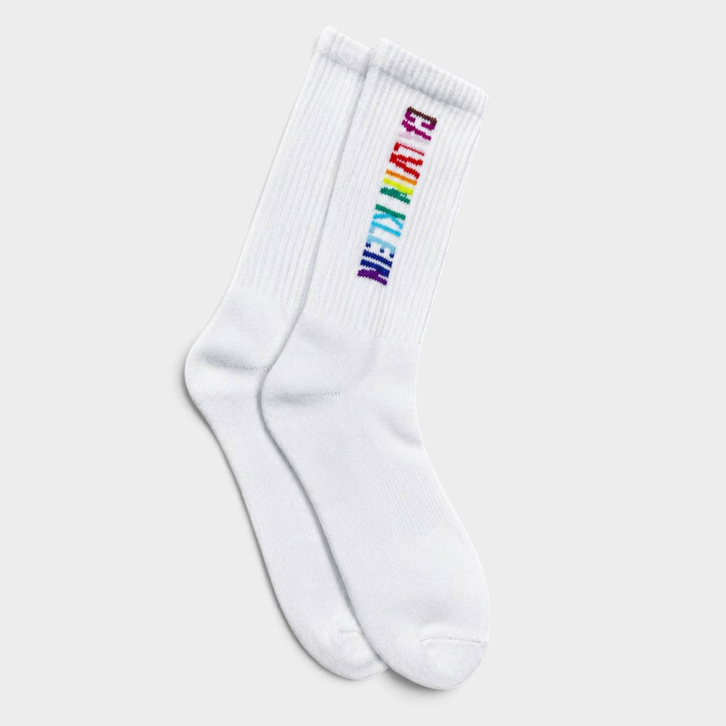 calvin klein calcetas modelo 1002 negro blanco unisex