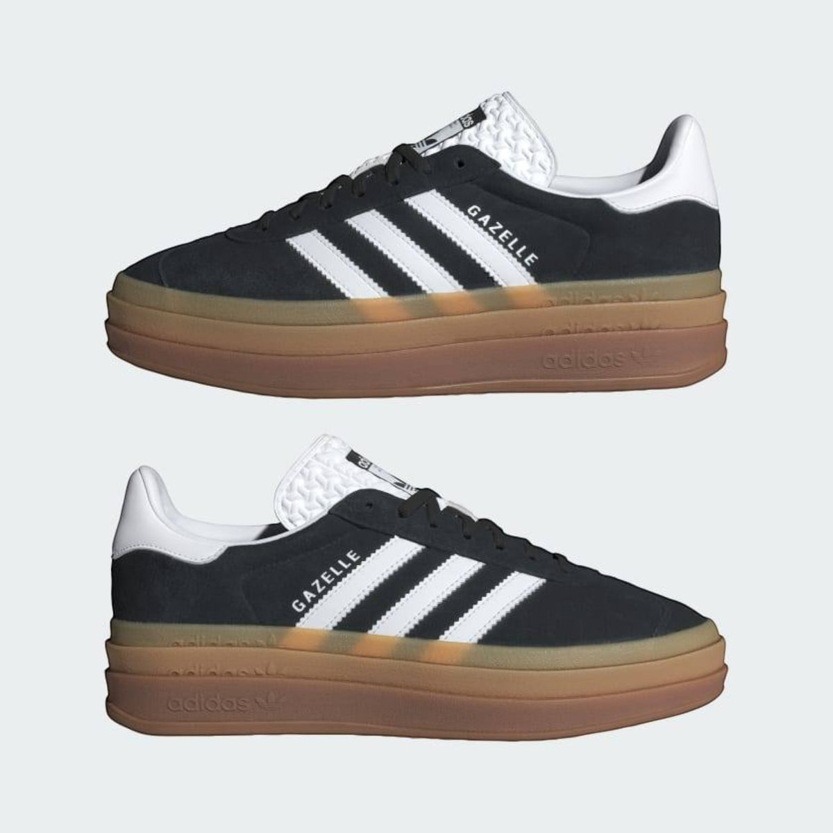 Adidas Tenis Gazelle Bold  Negro Casual Original Para Mujer