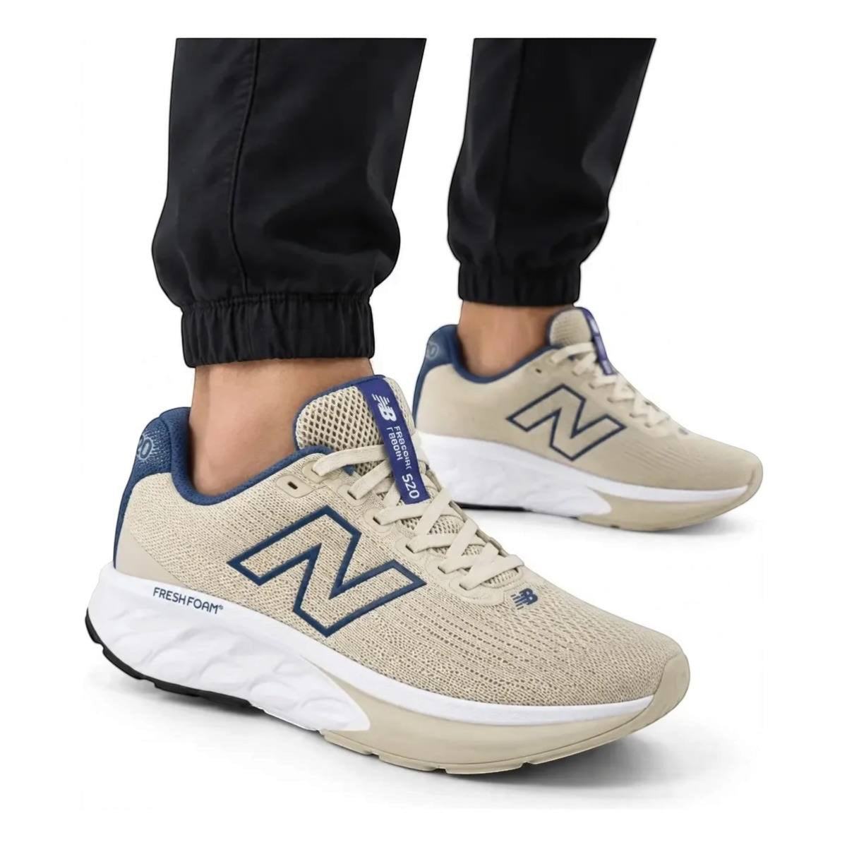 New Balance Tenis Fresh 520 v9 Gris Original Para Hombre